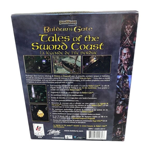 Baldur's Gate Big Box Tales of the Sword Coast Legends De L‘ile Perdue FRENCH PC - Picture 3 of 8